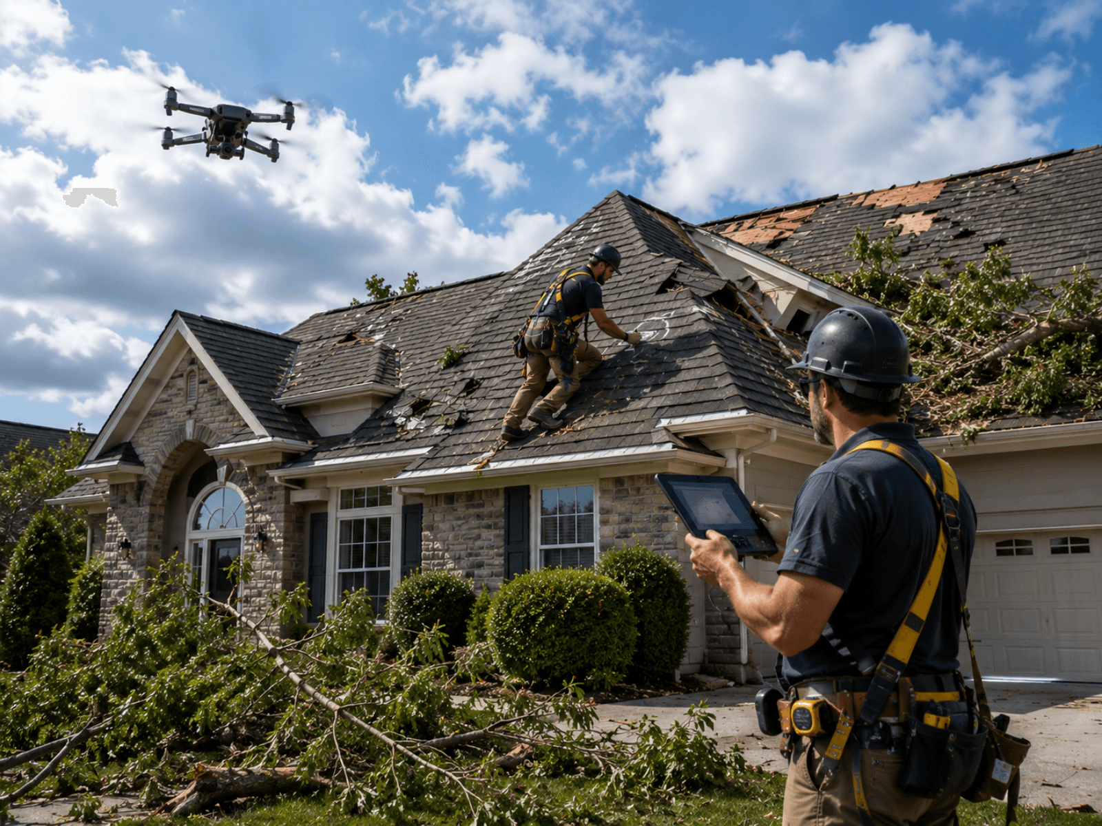 Storm damage capabilities and field response